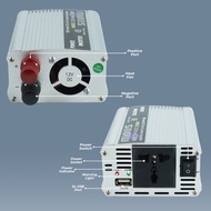Portable Car Inverter | Car Power Inverter DC 12V to AC 220V 500W - SAA-500A - Silver