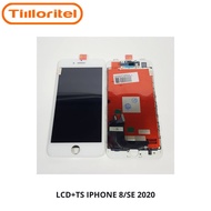 LCD+TS COMPATIBLE FOR IPHONE 8 / SE 2020 BLACK WHITE