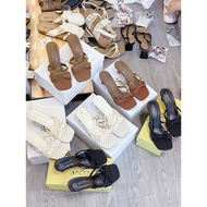 Beautiful Polka Dot Bow Sandals - Real Product Photos