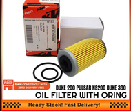KTM DUKE 200 390 250 PULSAR NS200 RS200 ORIGINAL OIL FILTER WITH ORING
