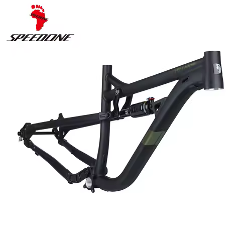 SPEEDONE 29ER Bicycle Soft Tail Frame 4 Links Boost 148x12mm Aluminum Alloy Mountain MTB DH XC AM Wi