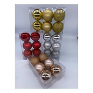 Christmas Bauble Ornaments 60mm