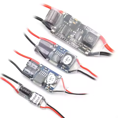 5V 3A 5A 7A 15A External UBEC Voltage Regulator Anti-interference Support 2S-12S Receiver Power Supp