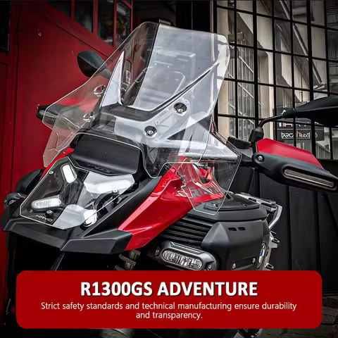 Motorcycle Accessories NEW Sport WindScreen Windshield Visor Deflector Fits For BMW R1300GS ADV R 13