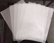 Map L map bening A4 polos tanpa merk - 12 pcs