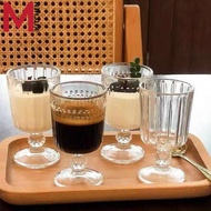 M KITCHEN Coffee Cup Glass For Worshiping Buddha With Handle 200ml F207 (A6)