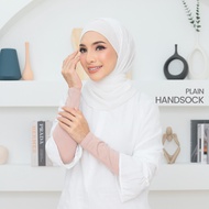 ALAYNA Hand Socks Cotton | Stoking Tangan Inner Lengan Cotton Sejuk Handsock Tak Melorot Stongan Mus