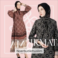 Hikmat Fashion Original A9912-02 Abaya Hikmat  noerbutikmuslim Gamis