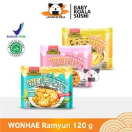 READY WONHAE Korean Cheese Ramyun 120 g Halal | Mie Instan Ala Korea