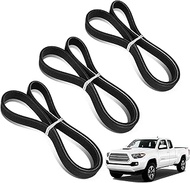 3.4 Engine Serpentine Drive Belt Kit Compatible with Tacoma 1995-2004 V6 3.4L, 4Runner 1996-2002, T-