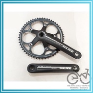 53-tooth 1-layer aluminum disc crank, premium 53-tooth 1-layer sports bike aluminum disc crank