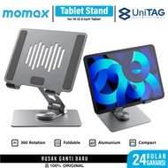 Momax Universal Tablet HP Stand Holder Adjustable Foldable 360 Rotation iPhone Samsung Table Holder