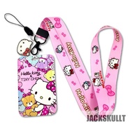 Hello Kitty card hodler Mr Brown Cute EzLink Card Holder LTS Melody ID tag Card Holder with matching lanyard Cinnamoroll card holders key holders