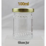 [39pcs] 100ml Glass jar / event door gift/balang  kaca kecil/bekas kaca ／birdsnest jar／燕窝罐 /花胶瓶。.