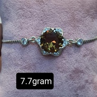 GELANG SILVER 925S ZULTANITE STONE ORIGINAL TURKI SS2|| TOKKOE LICENSE