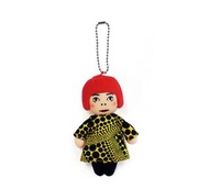 草間彌生 Yayoi Kusama YAYOI CHAN Plush (Soft Toy) 匙扣 公仔