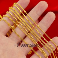 Pmrawc | Gold-Plated Clavicle Necklace All-Match Gold Necklace FJ501