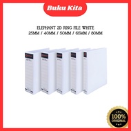 Ring File 2D  White Elephant | 25mm / 40mm / 50mm / 65mm / 80mm