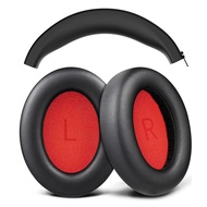 1MORE SonoFlow Headset Cover Silicone Earpad Protector Case Non-Fading Leather Replacement Repair Ac