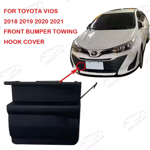 For Toyota VIOS 2018 2019 2020 Front Bumper Towing Hook Cover