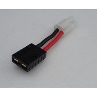 Battery Connector Wires RC Converter Cable Plug Traxxas TRX(F) to Tamiya(M) - Lead 40mm 14AWG