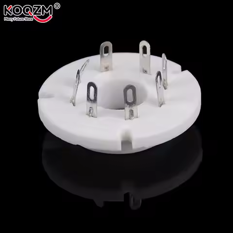 8pin B8S Ceramic Vacuum Tube Socket for FU50R FU50, GU-50,FU-15,5U8C Vintage AMP DIY