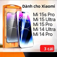 3 Bộ Bảo Vệ Màn Hình XIAOMI Mi 15 Ultra 14 Ultra 15S Pro - Không Bụi Dễ Dàng Lắp Đặt Phim Gốm Không