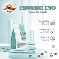Thức ăn hạt cho mèo PetQ Hạt Churro C90 90% từ thịt & dầu động vật Dinh dưỡng Ngon miệng Dễ tiêu hóa