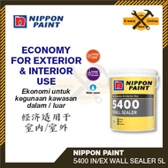 Nippon Paint 5400 5L Wall Sealer for Exterior & Interior Wall Cat Sealer Paint Nippon Sealer Nippon 