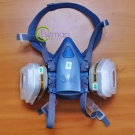 3m 7502 Half Face Respirator + Filter 6001 3m 5N11 501 N95 Reusable Silicone Mask