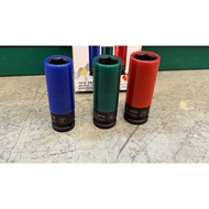 SATA 34400H 1/2″ 3PCS Dr Protected Impact Socket