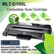 Compatible MLT-D105L Black Laser Toner Cartridge for Samsung SCX-4600 / 4623F / 4623FN / SF-650P / M