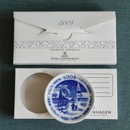 皇家哥本哈根 ROYAL COPENHAGEN  2008年 迷你小盤子