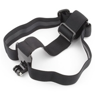 Elastic Adjustable Head Strap Mount Belt with Anti-Slide Glue Mount for GoPro