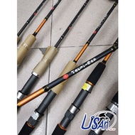 TORI-ESA Spinning Fishing Rod Joran Pancing #Line Wt: 10-20lb
