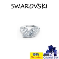 4J Ring DANCING SWAN Ring Crystal Crystal Ring Ring Silver Thin Ring Ring Diamond Stacking Ring Diam