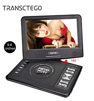Rotatable Portable TVDVD Player with Game Function Support CD Player MP3MP4 Dvd Player Car Home