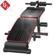 B&G เครื่องออกกำลังกาย ม้านั่ง ม้ายกดัมเบล Multifunction Adjustable Fitness Gym Sit Up Bench รุ่น SU