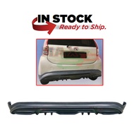 Perodua Myvi Icon (2015 Facelift) WALD Rear Back Bumper Skirt Skirting Lower PU Bodykit - Raw Materi