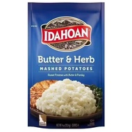 IDAHOAN BUTTER HERB MASHED POTATOES 113G CREAMY INSTANT POTATO MIX QUICK SIDE DISH USA