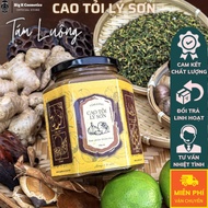 [Genuine] Ly Son Black Garlic High - Black Garlic - Ginger - Lemon - Apple Cider Vinegar - Honey - Ly Son Garlic - (1 Jar / 500gr)