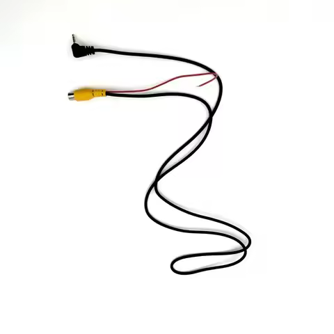 DVR Camera Cable 2.5mm Jack Port AV Adapter Cable For Vehicle Rear View Camera