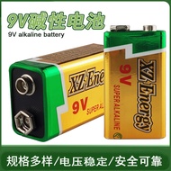 Factory Direct Shipping 9V Alkaline Carbon 6F22 Battery 6LR61 Microphone Multimeter Fog Alarm High Q