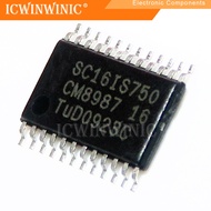 5 Piece  SC16IS750IPW SC16IS750 TSSOP-24  Integrated circuit IC