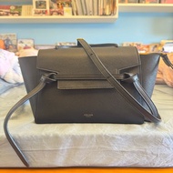 Celine 黑色鯰魚包 belt bag nano