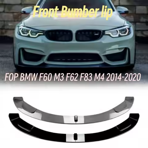 F80 F81 F82 F83 M3 M4 Front Bumper Diffuser Lip MP Style Guard Splitter For BMW 3 / 4 Series M3 M4 F
