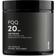 Toniiq 99%+ 20mg Supplement - Ultra High PQQ 20mg Concentrated Formula - PQQ 20 mg 120 Capsules - Py