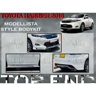 TOYOTA HARRIER 2016 ZSU60 MODELLISTA BODYKIT BUMPER SKIRT LIP MDLS FRONT SKIRT SIDE SKIRT REAR SKIRT