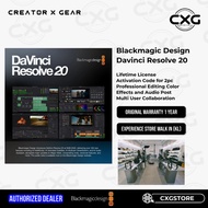 Blackmagic Design DaVinci Resolve Studio (Activation Card / USB Dongle)