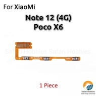 Flexible On Off Volume Xiaomi Redmi Note 12 (4G) / poco X6